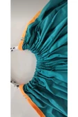 Sarelime  Kamp Hamağı Salıncak Hamak Turkuaz Yeşil Renk Piknik Bahçe Balkon Outdoor Pratik Kurulum - 3