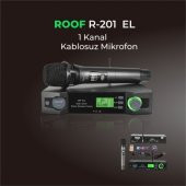 ROOF R-201 UHF DİGİTAL TEK KANAL EL MİKROFONU - 2