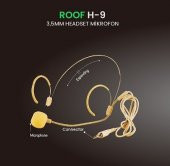 ROOF H-9 HEADSET KAFA MİKROFONU - 2
