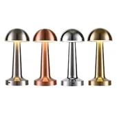 CATA Şarjlı Ledli LİZBON Masa Lambası 3 Renk Işık Abajur - 4