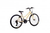 PEUGEOT JM244 BAYAN DAĞ BİSİKLETİ 360H V 24 JANT 21 VİTES ÇELİK  BEYAZ TURUNCU - 2