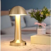 CATA Şarjlı Ledli LİZBON Masa Lambası 3 Renk Işık Abajur - 2