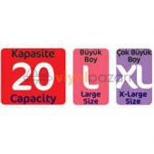 20 li Yumurta Viyolü 25 Lbs (ÇOK BÜYÜK BOY XL VE ÇİFT SARI VİYOLÜ) - 3