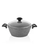 Falez Cost 24 Cm Granit Derin Gri Tencere - 2