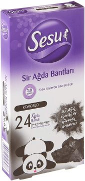 Sesu Ağda Bandi 24Lü Kömürlü, 43 Gr - 1