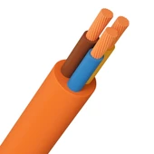 Kauçuk 3X2.5 TTR Kablo Bakır Turuncu - 1