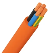Kauçuk 4X2.5 TTR Kablo Bakır Turuncu - 1