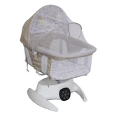 TommyBaby Vomero Rosy 3 kademeli Elektrikli Beşik 2in1 Beşik Ana kucağı - 6