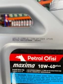 Petrol Ofisi Maxima Plus 10W-40 4Litre Motor Yağı (2024 üretim) - 3