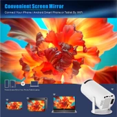HY300 Full HD Android Taşınabilir Mini Projeksiyon Cihazı - 3