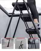 ERTEKPA 3 Basamak Siyah Merdiven Geniş Basamaklı EUROTOWER, ET3 - 5