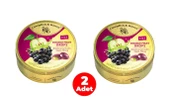 Cavendish & Harvey Double Fruit Drops Elma Dolgulu Frenk Üzümü Aromalı Şeker 175 Gr (2 ADET) - 1