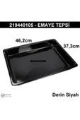 Beko Arçelik Fırın Tepsisi 46,2x37,3cm Ankastre Emaye Tepsi Derin Siyah 219440105 - 1