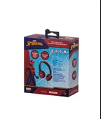 Marvel Spıderman  Kablolu Kulaklık Çocuk Kulaklığı Lisanslı Hediye Stıckerlı MV-3053-SM thumbnail 2