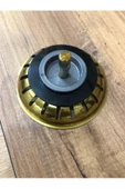 PERAMİCS Teka Altın Sarısı Eviye Süzgeci, Teka Gold Eviye Süzgeci, 8 Cm Gold Süzgeç - 2