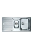 Teka Princess Eviye 1.5 Göz 50x80cm Sol Damlalık Paslanmaz - 1
