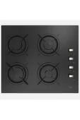 Teka HEL LUX 60 4G AI AL L Siyah Cam Gazlı Ocak - 1