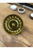 PERAMİCS Teka Altın Sarısı Eviye Süzgeci, Teka Gold Eviye Süzgeci, 8 Cm Gold Süzgeç - 4