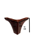 BOB ARTS and CRAFTS Hemenbak Bellona -mimoza Pls. Ayak 10 Cm Ceviz (50 Adet) - 2