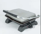 Dökümix Demir Döküm Gri 1800 Watt 4-6 Dilim Ev-Sanayi-Büfe Tipi Tost Makinası ve Izgara - 1