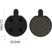 Bisiklet Disk fren Balatası BP DS 23 yuvarlak Zoom Alhango - 1