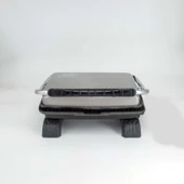 Dökümix Demir Döküm Gri 1800 Watt 4-6 Dilim Ev-Sanayi-Büfe Tipi Tost Makinası ve Izgara - 7