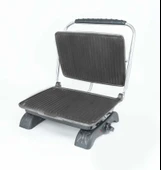 Dökümix Demir Döküm Siyah 1800 Watt 4-6 Dilim Ev-Sanayi-Büfe Tipi Tost Makinası ve Izgara - 5