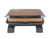 Dökümix Demir Döküm Rose Gold 1800 Watt 4-6 Dilim Ev-Sanayi-Büfe Tipi Tost Makinası ve Izgara - 7