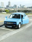 Metal Araba Çek Bırak Murat 131 Mavi Sesli ve Işıklı ( 1/36 Ölçek ) - 4