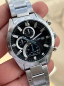 Tom Jones Çelik Kordon 3 Atm Suya Dayanıklı 2 Yıl Garantili Erkek Kol Saati ETJ.3.10014.1 thumbnail 3