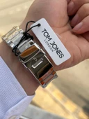 Tom Jones Çelik Kordon 3 Atm Suya Dayanıklı 2 Yıl Garantili Erkek Kol Saati ETJ.3.10014.1 thumbnail 4