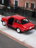 Metal Araba Çek Bırak Murat 131 Kırmızı Sesli ve Işıklı ( 1/36 Ölçek ) - 3