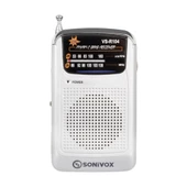 Sonivox Vs-r104 Gümüş Renk Cep Ti̇pi̇ Analog Fm Radyo - 1