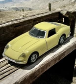 Nostaljik Metal Çek Bırak Araba Krem Kapılar Açılır ( 1/36 Ölçek ) Mod:1 - 1