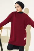 Salaş Armalı Tunik Bordo - 2