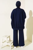 Loyşa Oversize Tunik İkili Takım Lacivert thumbnail 3