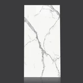 Renkli Duvarlar BS1763 60x30cm Shiny Net Gri Mermer Desenli  Yapışkanlı Karavan Prefabrik Banyo Duvar Kaplama Paneli thumbnail 2