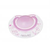 Neavita Ortodontik Gece Emziği Desenli (0 Ay+) - Pembe - 1