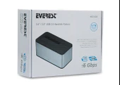 Everest HD3-530 2.5/3.5 USB3.0 6Gbps/UASP 4TB/6TB/8TB Docking Harddisk Kutusu - 6
