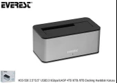 Everest HD3-530 2.5/3.5 USB3.0 6Gbps/UASP 4TB/6TB/8TB Docking Harddisk Kutusu - 5