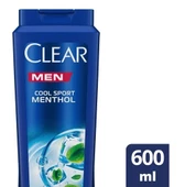Clear Men Şampuan Cool Sport Mentol 600 Ml - 1