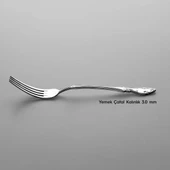 Nehir Adriana Sade 6 Kişilik 36 Parça Çatal Kaşık Bıçak Takımı thumbnail 11