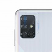 Samsung Galaxy A51 Kamera Lens Koruyucu Nano Cam Şeffaf Tam Kaplama - 3