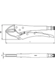 CETA ÜNİVERSAL AYARLI PENSE 300 MM - 2