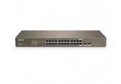 Tenda TEG1024F 24 Port 10/100/1000 +2SFP Yönetilemez Switch - 1