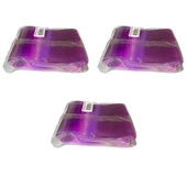 Plastik Şeffaf Mor Sup Kaşık - Tatlı Dondurma Kaşığı - 12.5 Cm. - 50 Adetlik 3 Paket thumbnail 1