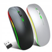 M40 Şarjlı Kablosuz Mouse 80012001600dpi 2.4Ghz Rgb Ledli - 1