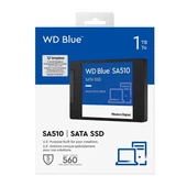 WD Blue SA510 1TB 2.5" SATA SSD (560-520) - 2