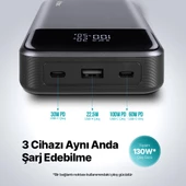 Ttec Mega Hızlı 130W 20.000mAh Yüksek Kapasiteli Powerbank, Dijital Göstergeli Notebook Powerbank - 3