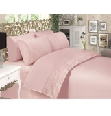 11 Parça Panoroma Çeyiz Seti (Nevresim Takımı+Pike+Yatak Örtüsü+Sandık) - 2